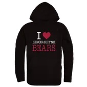 W Republic Lenoir-Rhyne Bears I Love Hoodie 553-530