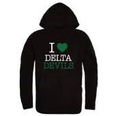 W Republic Mississippi Valley State Delta Devils & Devilettes I Love Hoodie 553-545