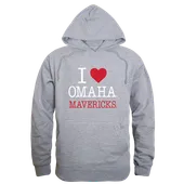 W Republic U Of Nebraska Omaha Mavericks I Love Hoodie 553-552