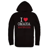 W Republic U Of Nebraska Omaha Mavericks I Love Hoodie 553-552