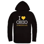 W Republic Ohio Dominican Panthers I Love Hoodie 553-563