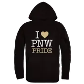 W Republic Purdue Northwest Lion I Love Hoodie 553-572