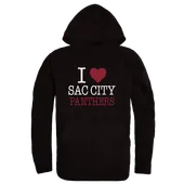 W Republic Sacramento City Panthers I Love Hoodie 553-578