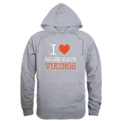 W Republic Salem State Vikings I Love Hoodie 553-581