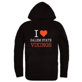 W Republic Salem State Vikings I Love Hoodie 553-581