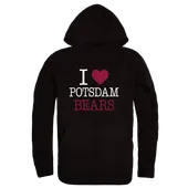 W Republic SUNY Potsdam Bears I Love Hoodie 553-593