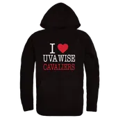 W Republic UVA Wise Cavaliers I Love Hoodie 553-601