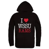 W Republic Winston-Salem State Rams I Love Hoodie 553-607