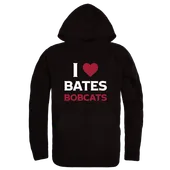 W Republic Bates College Bobcats I Love Hoodie 553-615