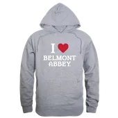 W Republic Belmont Abbey Crusaders I Love Hoodie 553-616