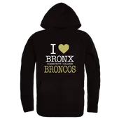 W Republic Bronx CC Broncos I Love Hoodie 553-621