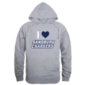 W Republic Sandburg Chargers I Love Hoodie 553-623