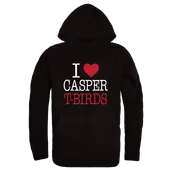 W Republic Casper College Thunderbirds I Love Hoodie 553-625