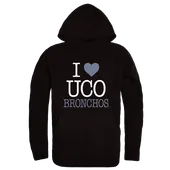 W Republic Central Oklahoma Bronchos I Love Hoodie 553-627