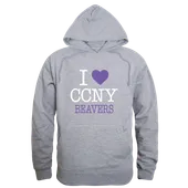 W Republic CCNY Beavers I Love Hoodie 553-633