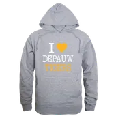 W Republic De Pauw Tigers I Love Hoodie 553-636