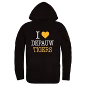 W Republic De Pauw Tigers I Love Hoodie 553-636