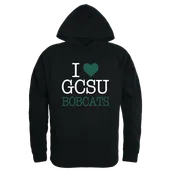 W Republic Georgia College Bobcats I Love Hoodie 553-646