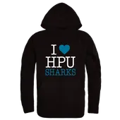 W Republic Hawaii Pacific Sharks I Love Hoodie 553-651