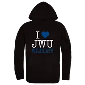 W Republic Johnson & Wales Wildcats I Love Hoodie 553-657