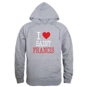 W Republic Saint Francis U Red Flash I Love Hoodie 553-669