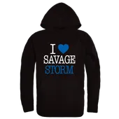 W Republic SE Oklahoma State Savage Storm I Love Hoodie 553-671