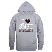 W Republic Southwest Minnesota State Mustangs I Love Hoodie 553-674