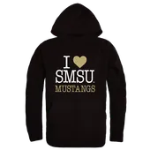 W Republic Southwest Minnesota State Mustangs I Love Hoodie 553-674