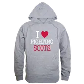 W Republic Monmouth College Fighting Scots I Love Hoodie 553-695