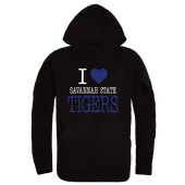 W Republic Savannah State Tigers I Love Hoodie 553-697