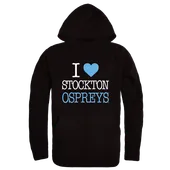 W Republic Stockton University Ospreys I Love Hoodie 553-711