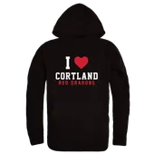 W Republic SUNY Cortland Red Dragons I Love Hoodie 553-712