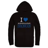 W Republic Fayetteville State Broncos I Love Hoodie 553-716