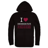 W Republic Henderson State Reddies I Love Hoodie 553-719