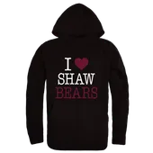 W Republic Shaw University Bears I Love Hoodie 553-726