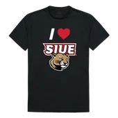 W Republic Southern Illinois Edwardsville Cougars I Love Tee 551-429