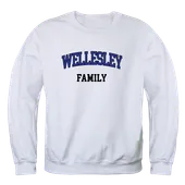 W Republic Wellesley College Blue Family Crewneck 572-486