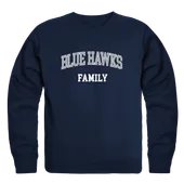 W Republic Dickinson State Blue Hawks Family Crewneck 572-514