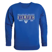 W Republic Wellesley College Blue Established Crewneck 544-486