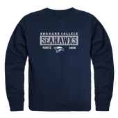 W Republic Broward College Seahawks Established Crewneck Nv 544-504