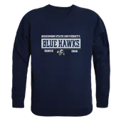 W Republic Dickinson State Blue Hawks Established Crewneck 544-514