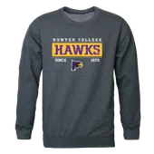 W Republic Hunter College Hawks Established Crewneck 544-654