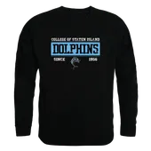 W Republic College Of Staten Island Dolphins Established Crewneck 544-676