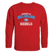 W Republic Hill College Rebels Property Of Crewneck 545-523