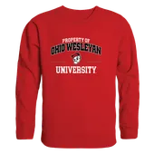 W Republic Ohio Wesleyan Bishops Property Of Crewneck 545-564