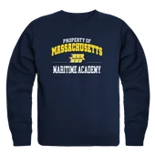 W Republic Massachusetts Maritime Buccaneers Property Of Crewneck 545-742