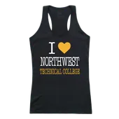 W Republic Northwest Technical Hawks Women's I Love Tanks 532-703