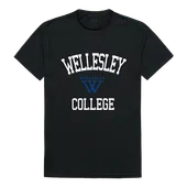 W Republic Wellesley College Blue Arch Tee 539-486