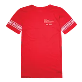 W Republic East Stroudsburg Warriors Women's Practice Football Tee 534-515