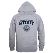 W Republic Wisconsin Stout Blue Devils Hoodie 569-413